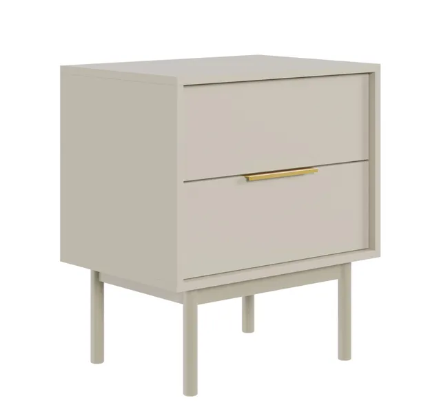 selsey-viviaro-nachttisch-mit-2-schubladen-54-cm-kaschmir image 1
