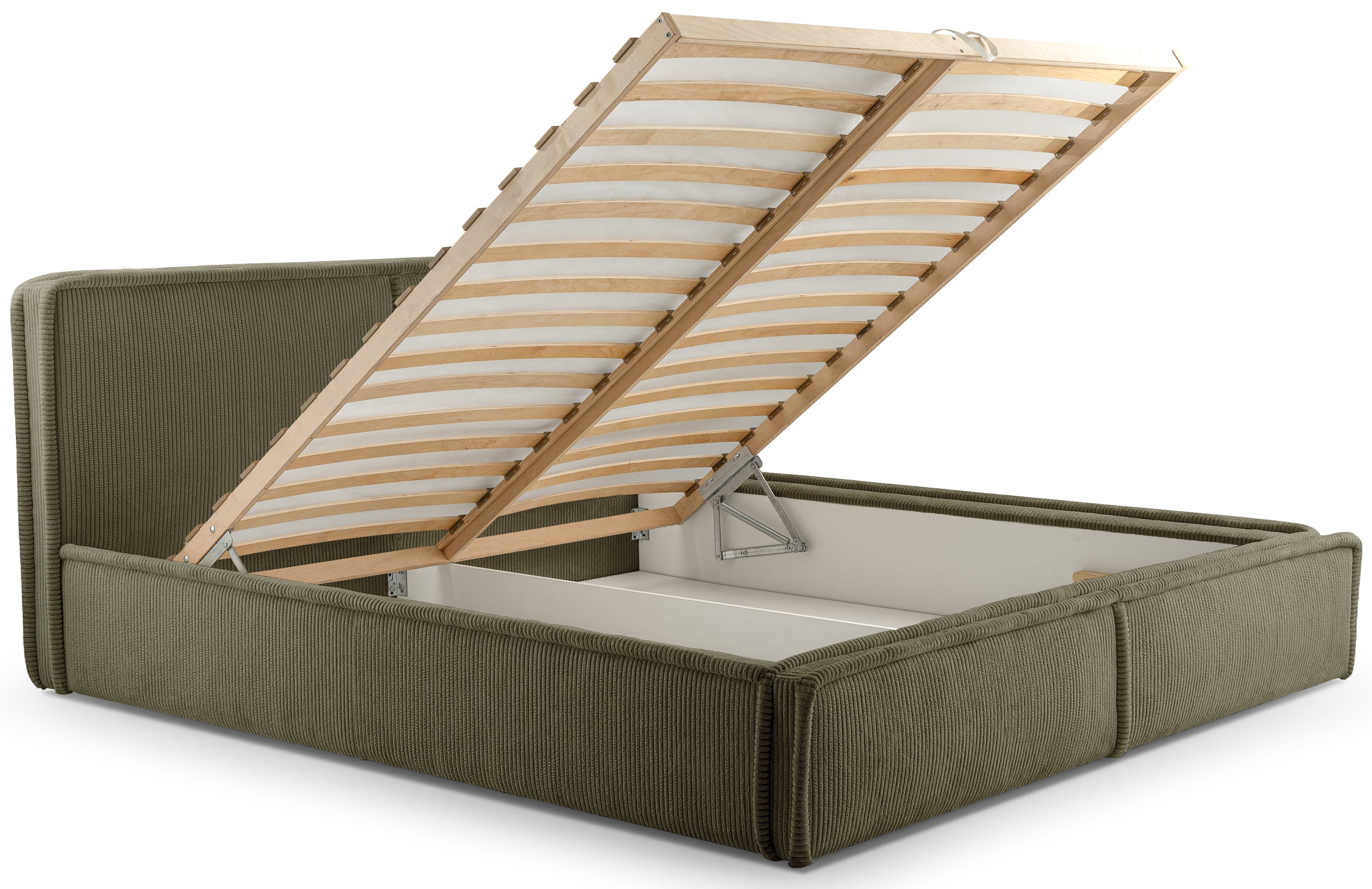 selsey-polsterbett-cordo-180x200-cm-mit-stauraum-olivgr-ner-cordstoff image 3