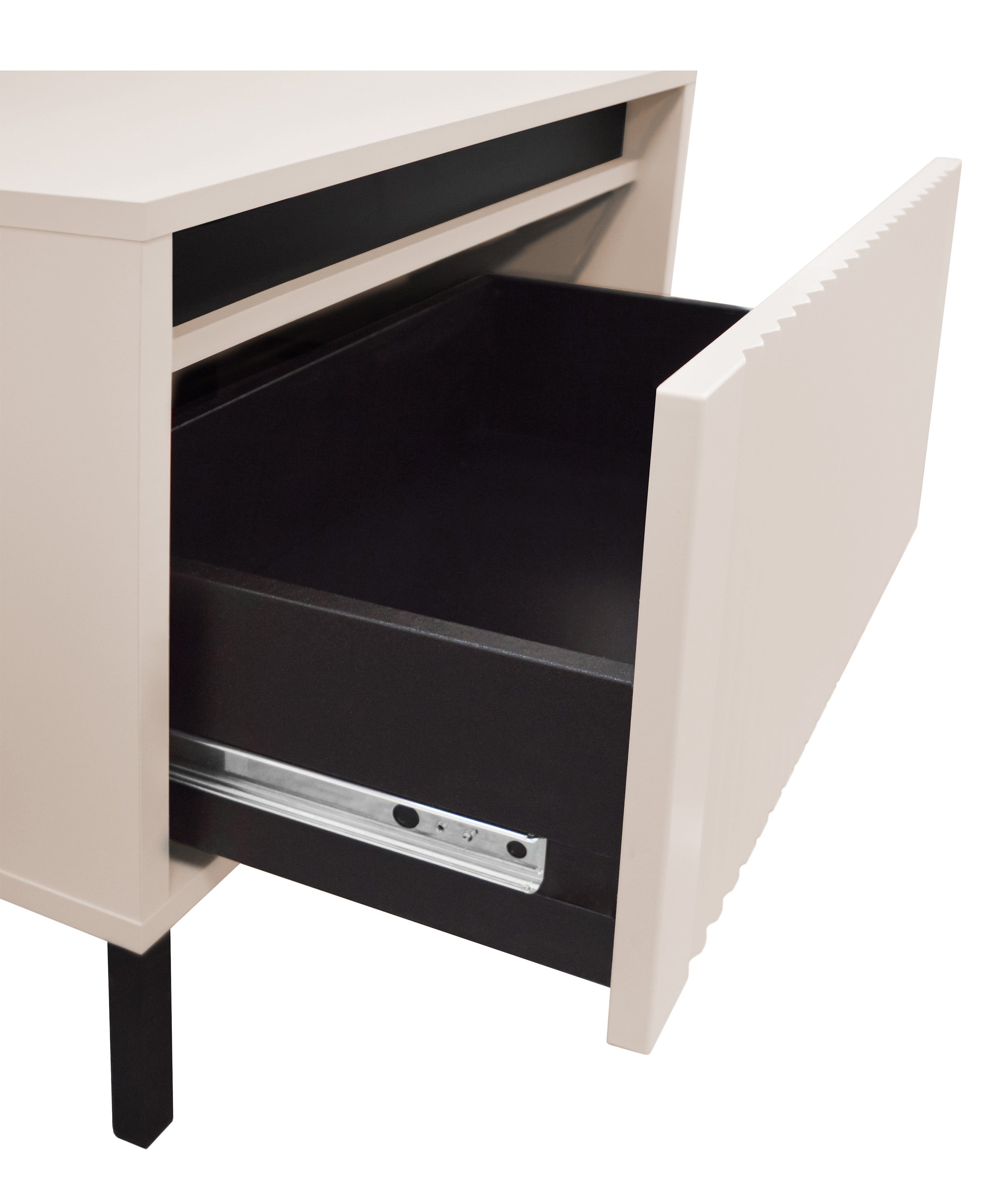 selsey-osaka-nachttisch-52-cm-mit-schublade-geriffelter-front-sandbeige-auf-schw image 4