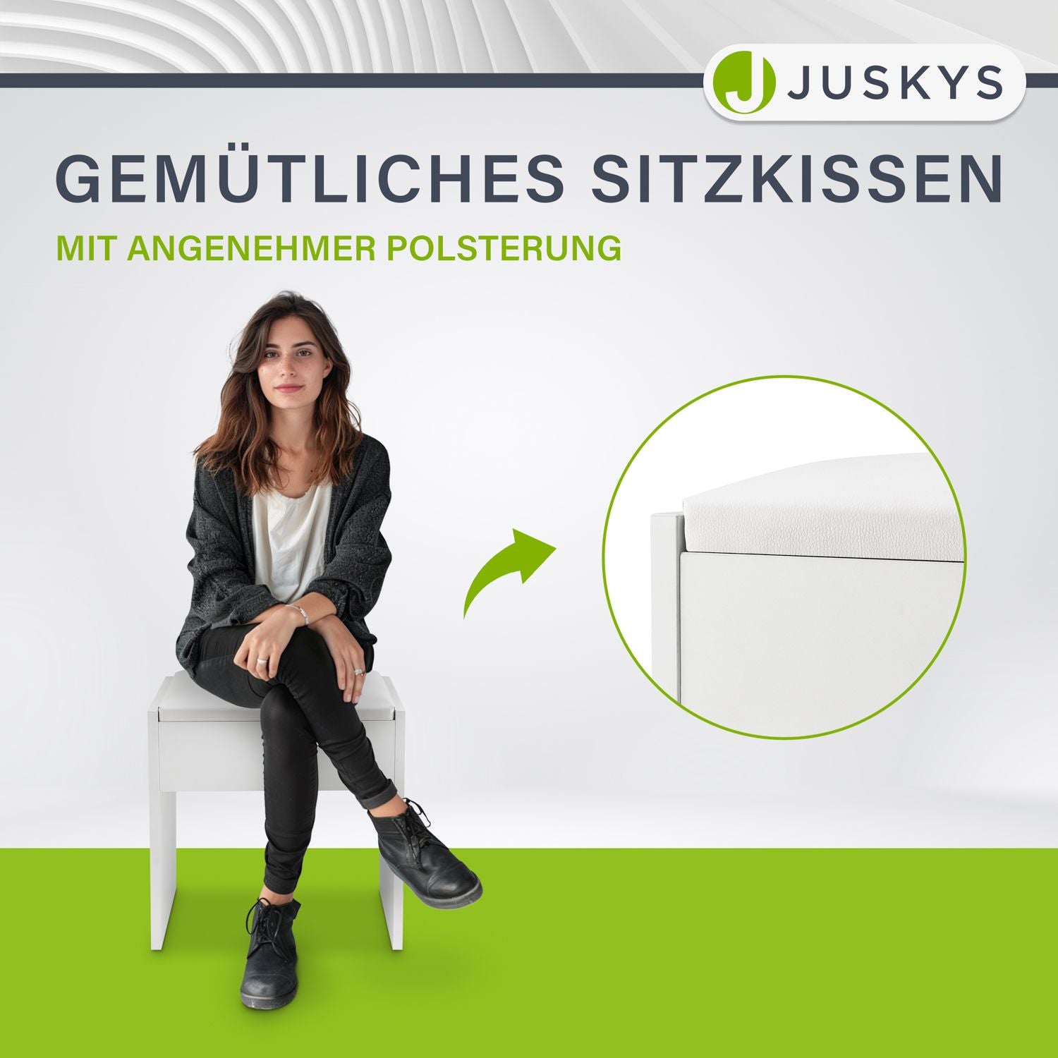 juskys-schminktisch-hocker-melly-sitzhocker-wei-mit-kunstleder-kissen image 7