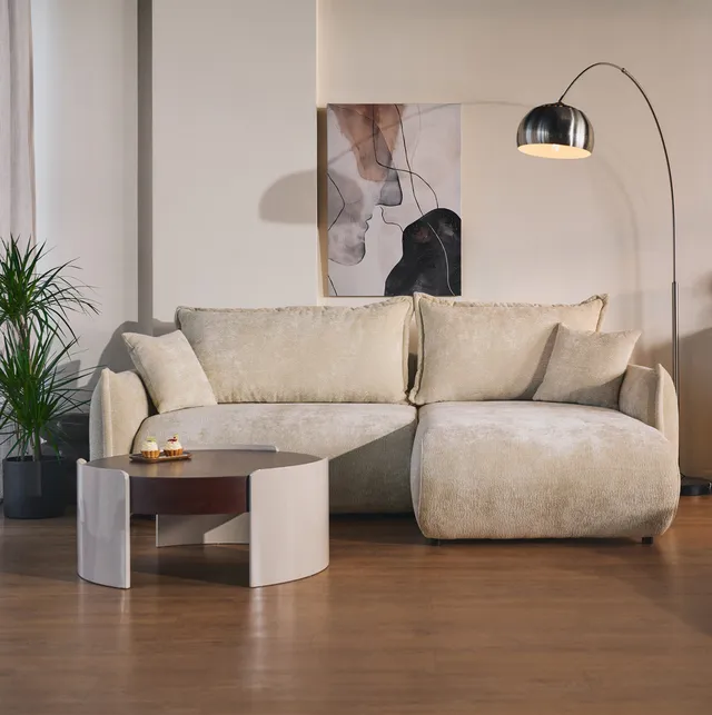 selsey-cushi-ecksofa-mit-schlaffunktion-rechts-l-form-mit-stauraum-beige-chenill image 1