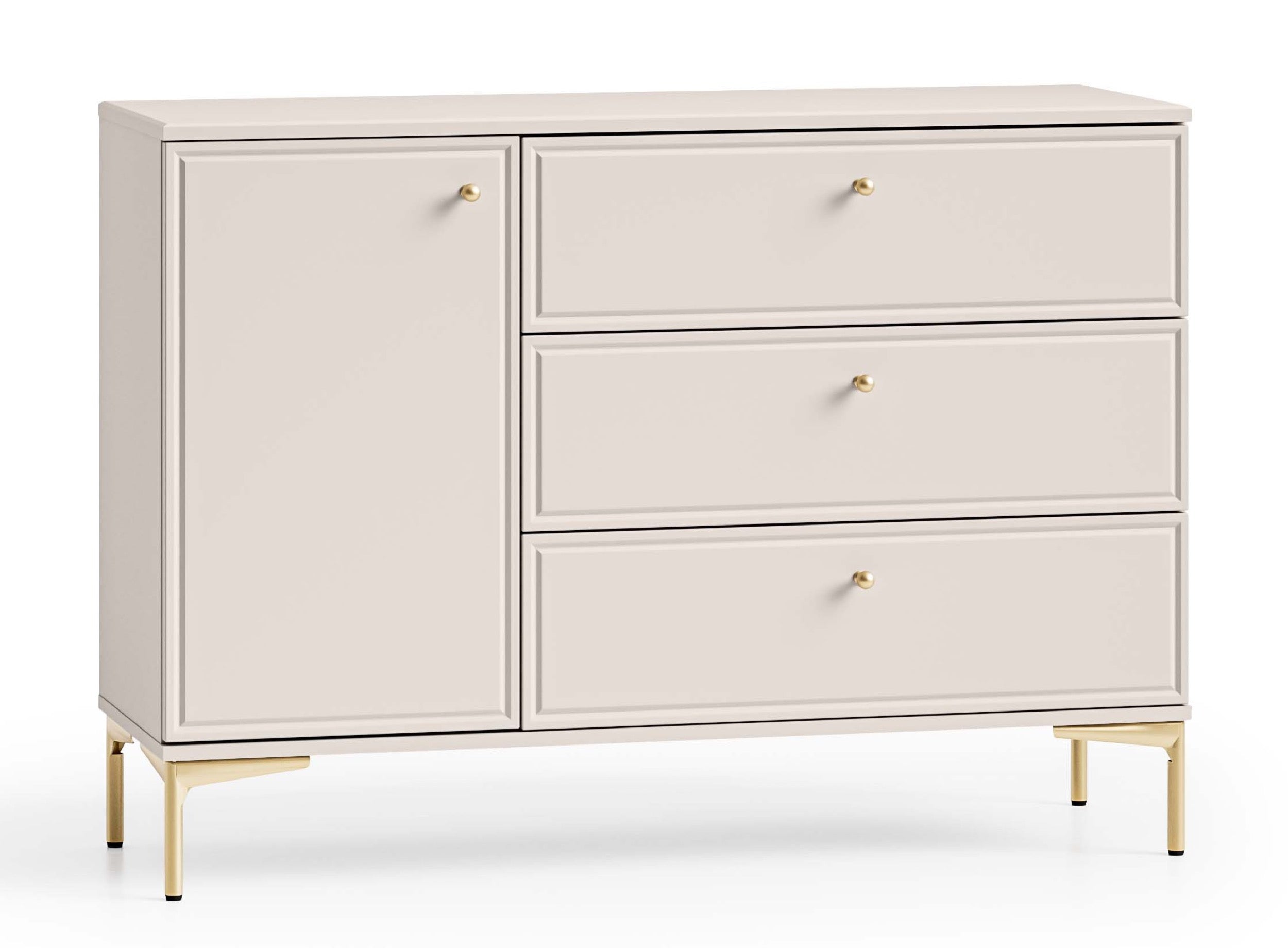 selsey-sandro-einzelt-r-kommode-mit-drei-schubladen-118-cm-kaschmir image 1