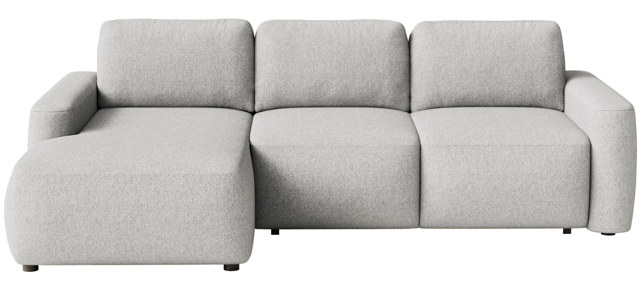 selsey-carnos-mini-ecksofa-mit-schlaffunktion-l-form-links-grau-beige-chenille image 1