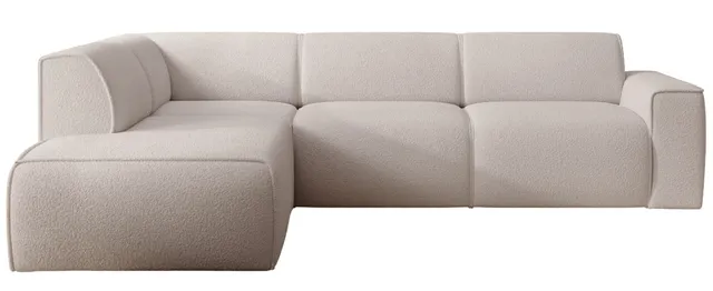 selsey-bouvi-ecksofa-l-f-rmig-linke-armlehne-hellbeiger-boucl-stoff image 1