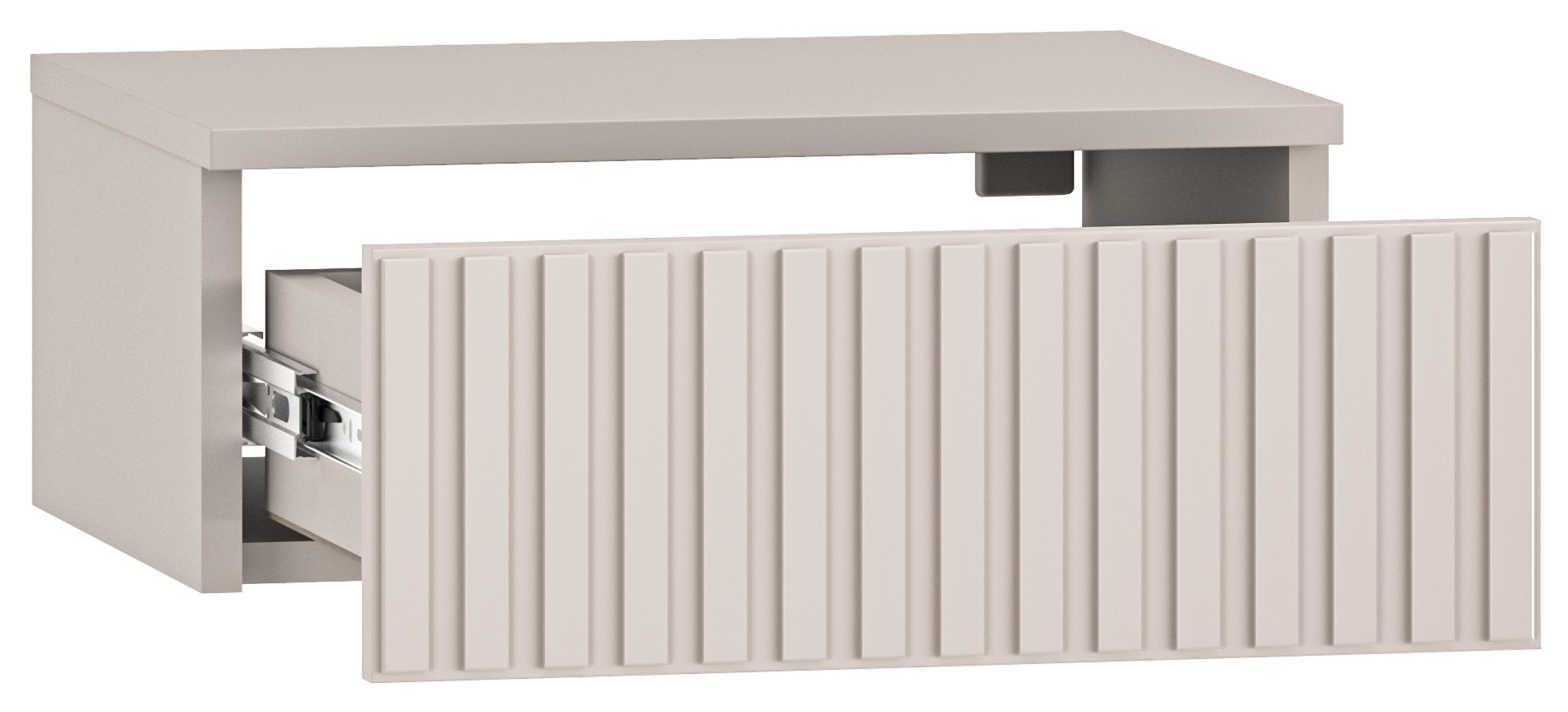 selsey-caletto-h-ngender-nachttisch-45-cm-mit-schublade-kaschmirfarbe image 3