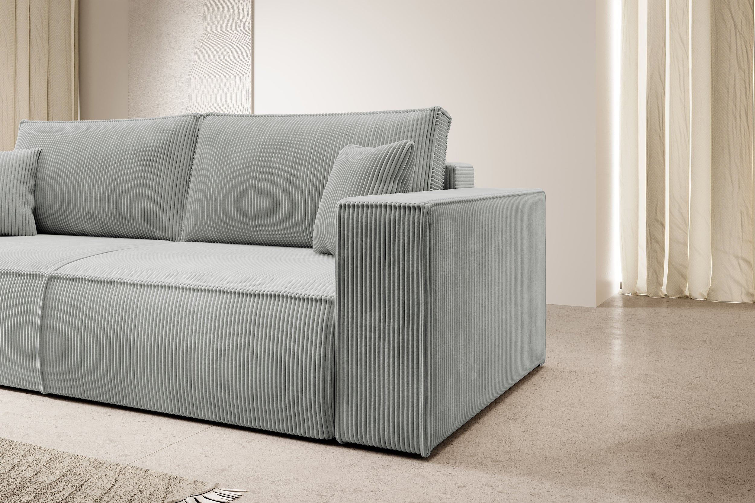 selsey-farese-dreisitzer-schlafsofa-ausklappbar-mit-stauraum-hellgrauer-cordstof image 3