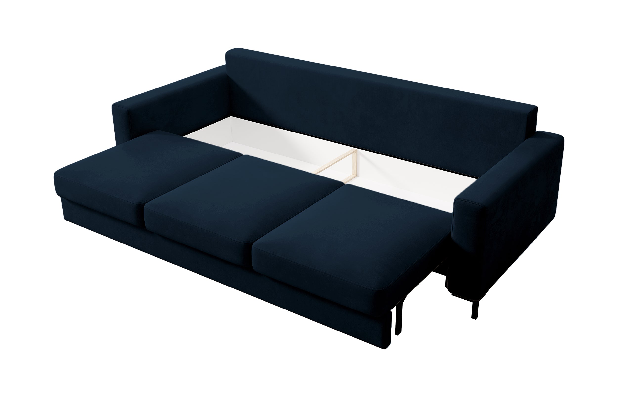 selsey-mokpeo-dreisitziges-schlafsofa-mit-stauraum-dunkelblau-velours image 6