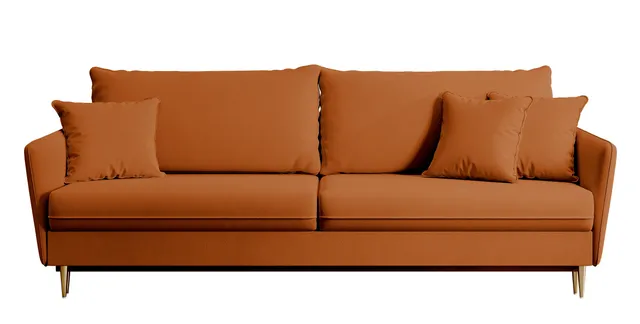 selsey-volio-dreisitziges-ausklappbares-sofa-kupferfarbenes-wasserabweisendes-sa image 1
