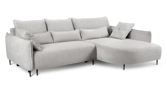 selsey-oblivio-ecksofa-mit-schlaffunktion-l-form-rechts-hellgrauer-chenille-stau image 1