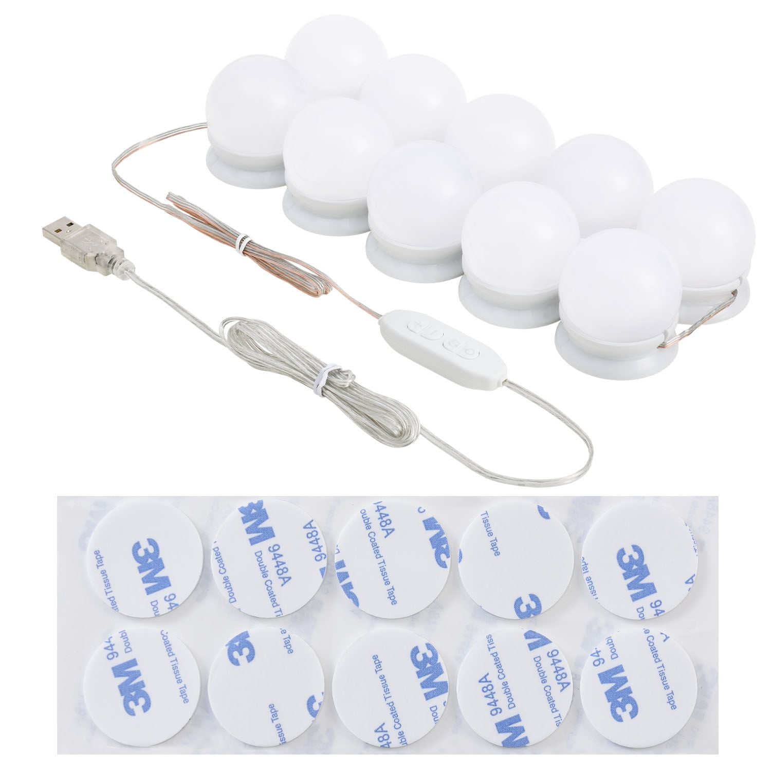 juskys-nova-schminktisch-mit-hocker-melly-eck-kosmetiktisch-mit-led-spiegel image 8
