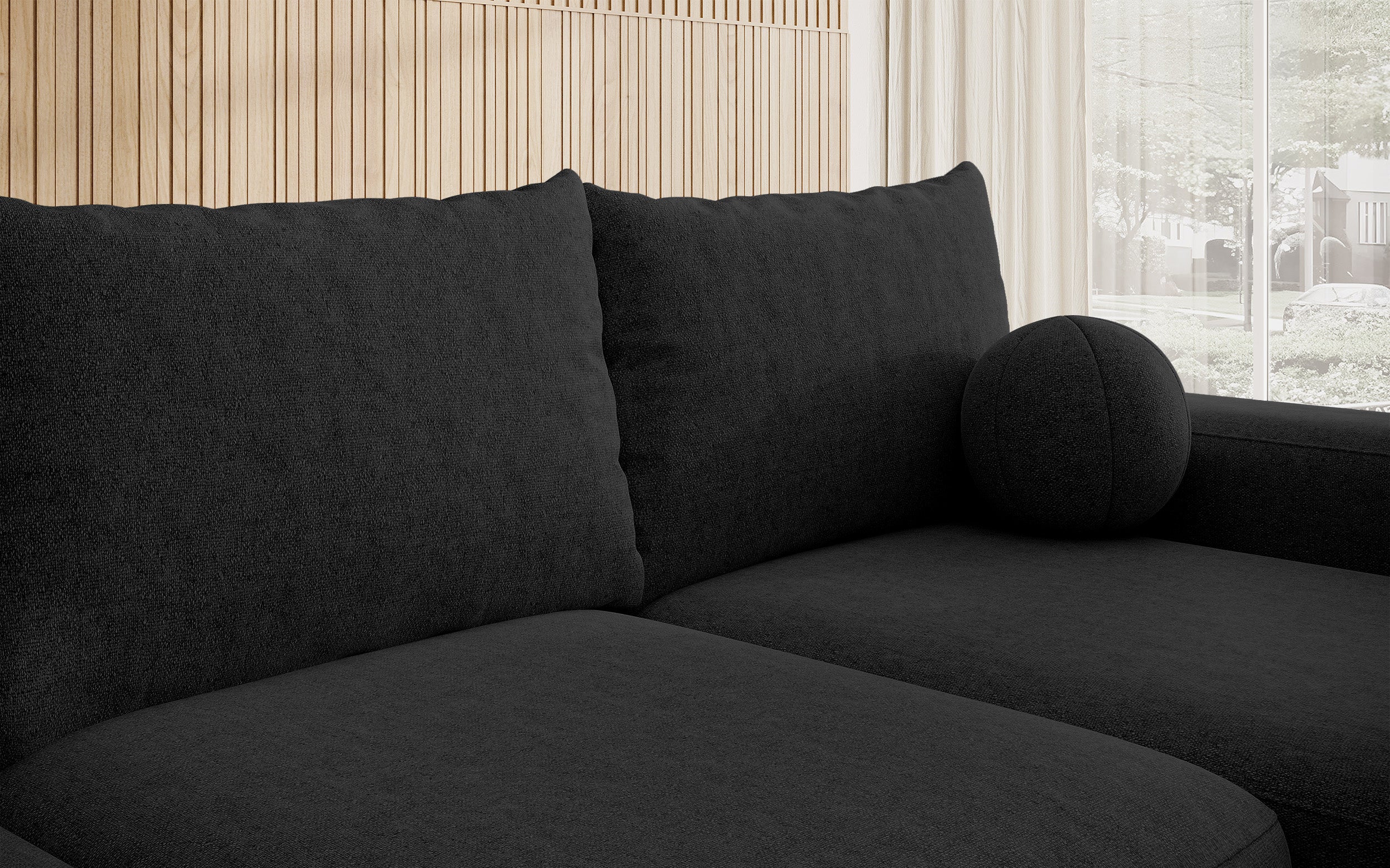 selsey-carnos-ecksofa-l-form-rechts-mit-schlaffunktion-schwarz-chenille image 4