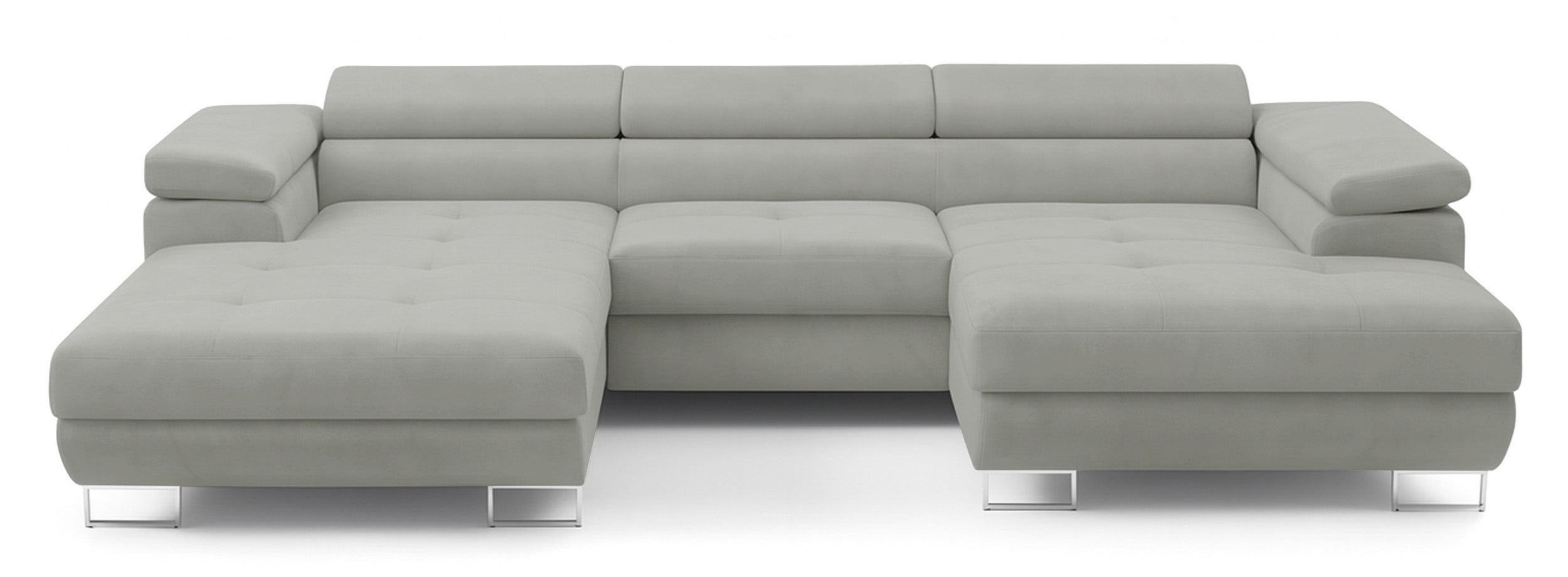 selsey-nollia-ecksofa-u-f-rmig-rechts-mit-schlaffunktion-boucl-hellgrau image 1