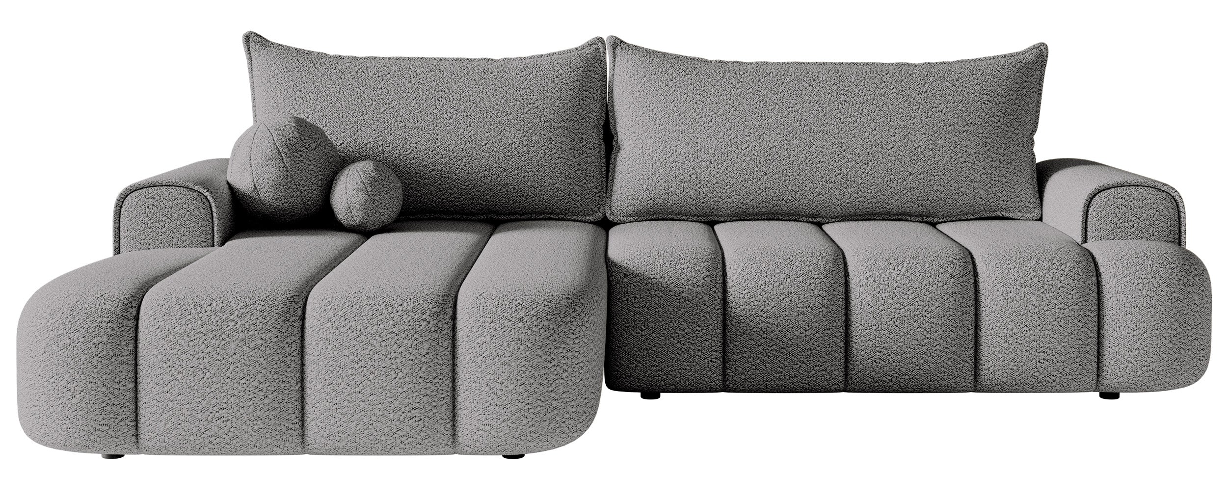 selsey-dandelino-ecksofa-links-l-form-mit-schlaffunktion-und-stauraum-grau-boucl image 1