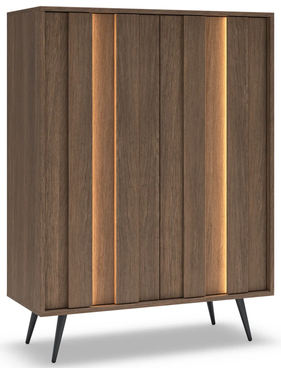 selsey-amaro-kommode-2-t-rig-94-cm-eiche-dunin-mit-led image 1