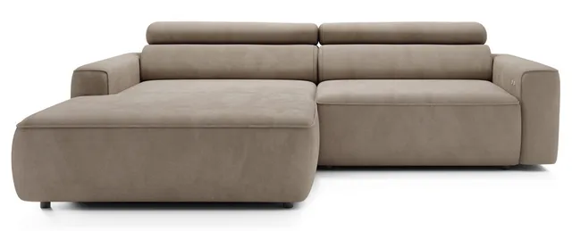 selsey-fando-ecksofa-l-form-linksseitig-mit-elektrischem-auszug-beiger-samt image 1