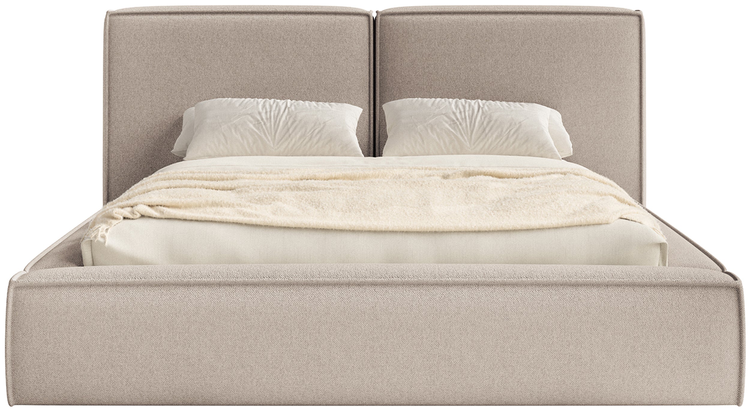 selsey-tilves-polsterbett-160x200-cm-mit-stauraum-metallrahmen-beige-chenille image 5