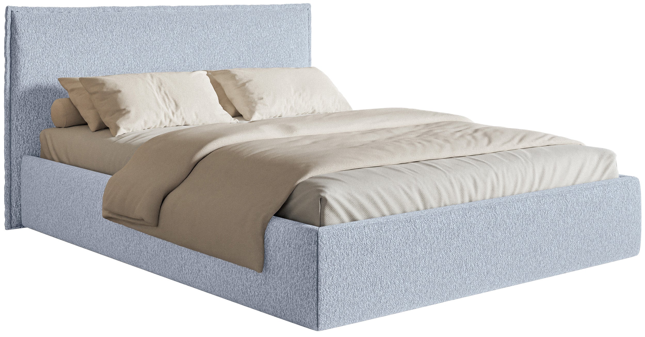 selsey-softie-slim-polsterbett-200x200-cm-mit-stauraum-hellblauer-chenille image 1