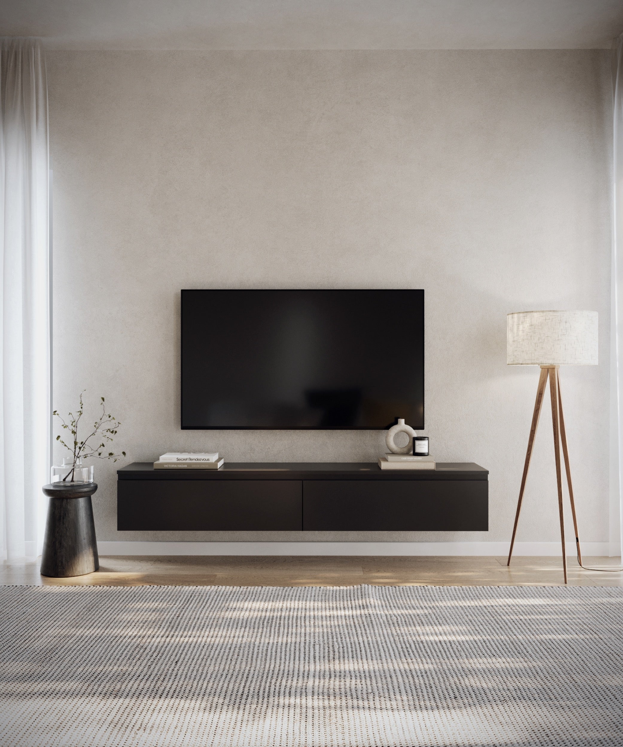 selsey-bemmi-h-ngender-tv-schrank-175-cm-schwarz image 2