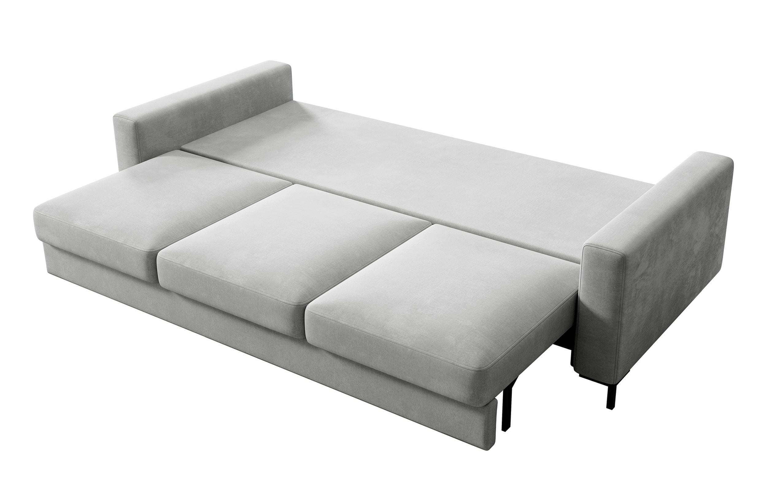 selsey-mokpeo-dreisitziges-ausklappbares-sofa-mit-stauraum-hellgrau-samt image 6