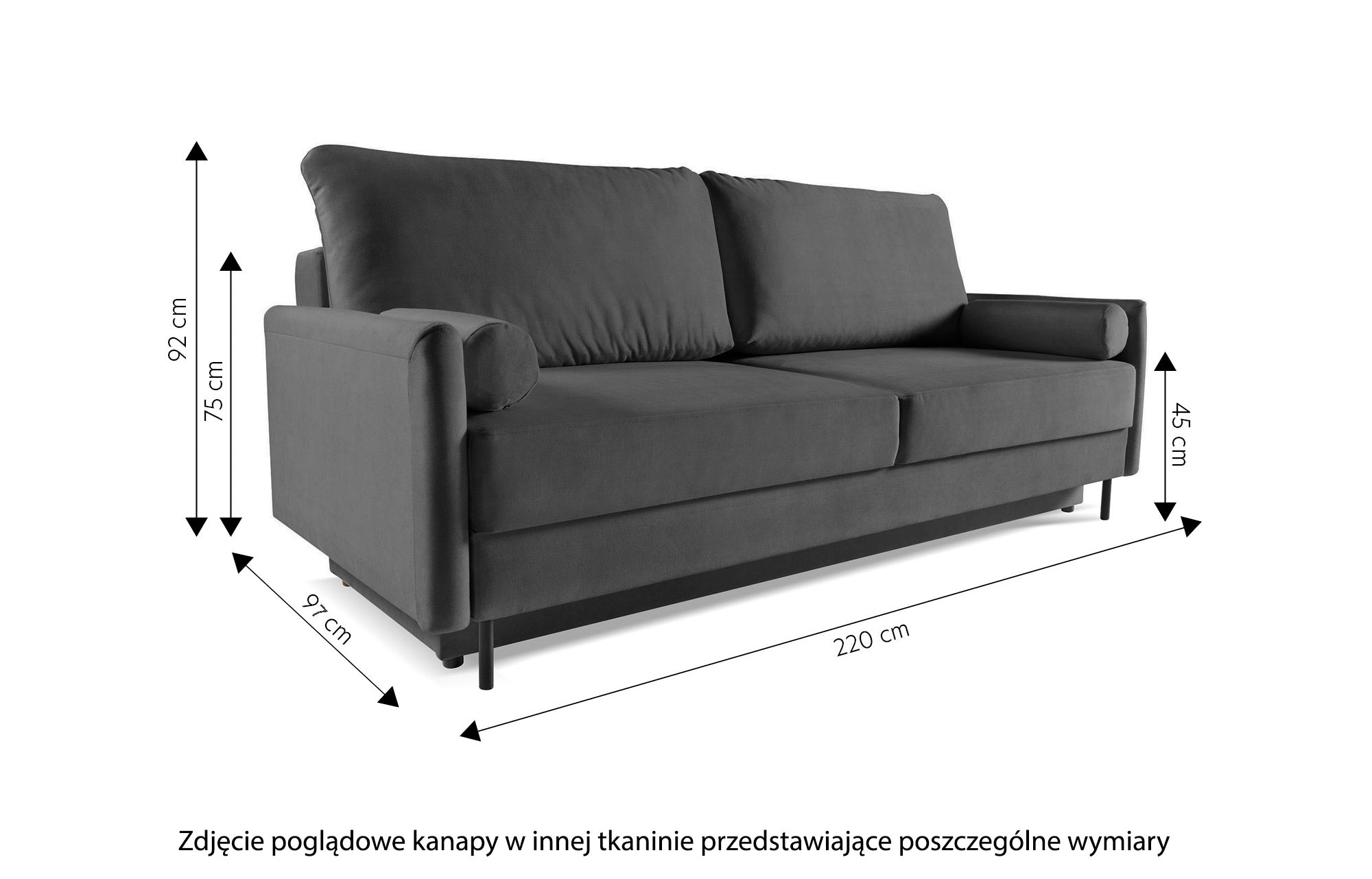 selsey-tomonde-3-sitzer-sofa-mit-schlaffunktion-und-stauraum-dunkelgrauer-samt image 8