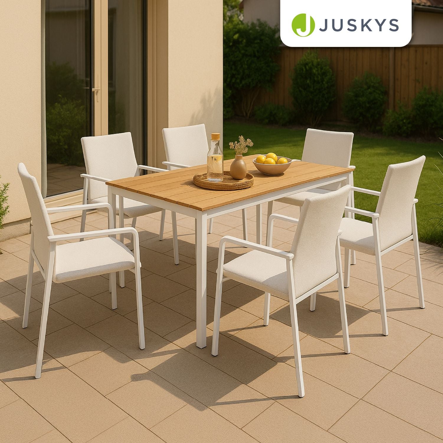 juskys-maui-premium-gartenm-bel-set-f-r-6-personen-beige-tisch-6-st-hle image 8