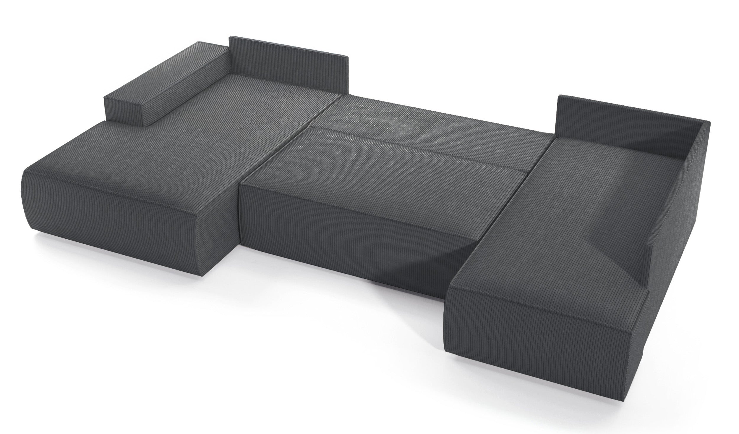 selsey-farese-new-ecksofa-mit-schlaffunktion-u-form-links-grau-cord-mit-stauraum image 3