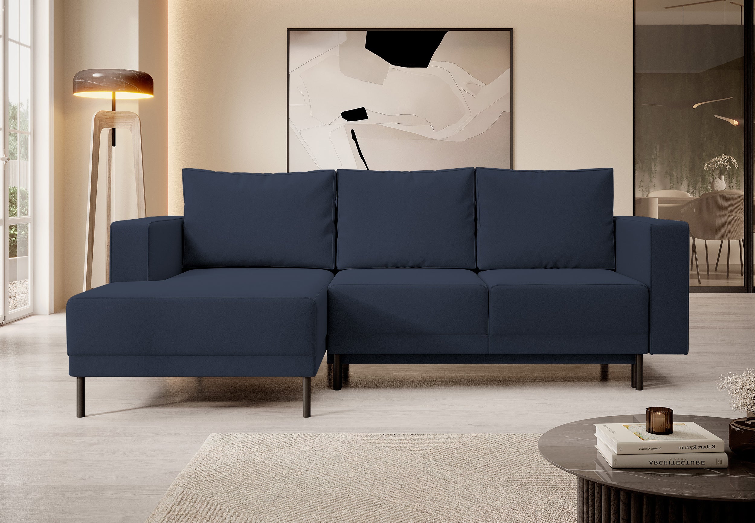 selsey-rodario-mini-ecksofa-links-l-f-rmig-marineblau-mit-schlaffunktion-und-sta image 2