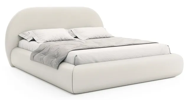 selsey-buvio-polsterbett-160x200-cm-creme-chenille image 1