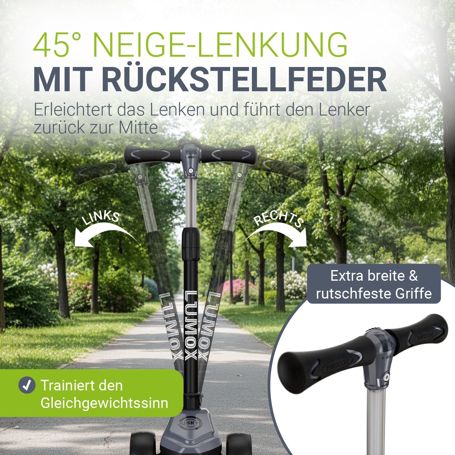 juskys-kinderroller-lumox-schwarz-scooter-mit-led-leuchtr-dern-3-1-kg image 4