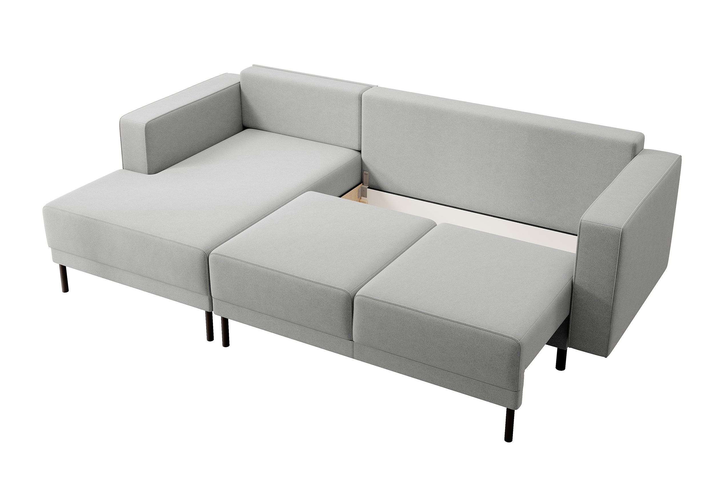 selsey-rodario-mini-ecksofa-links-l-f-rmig-grau-samt-mit-schlaffunktion image 6