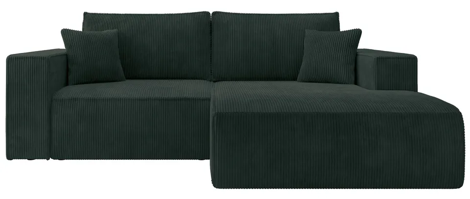 selsey-farese-mini-ecksofa-mit-schlaffunktion-l-rechts-mit-stauraum-dunkelgr-ner image 1