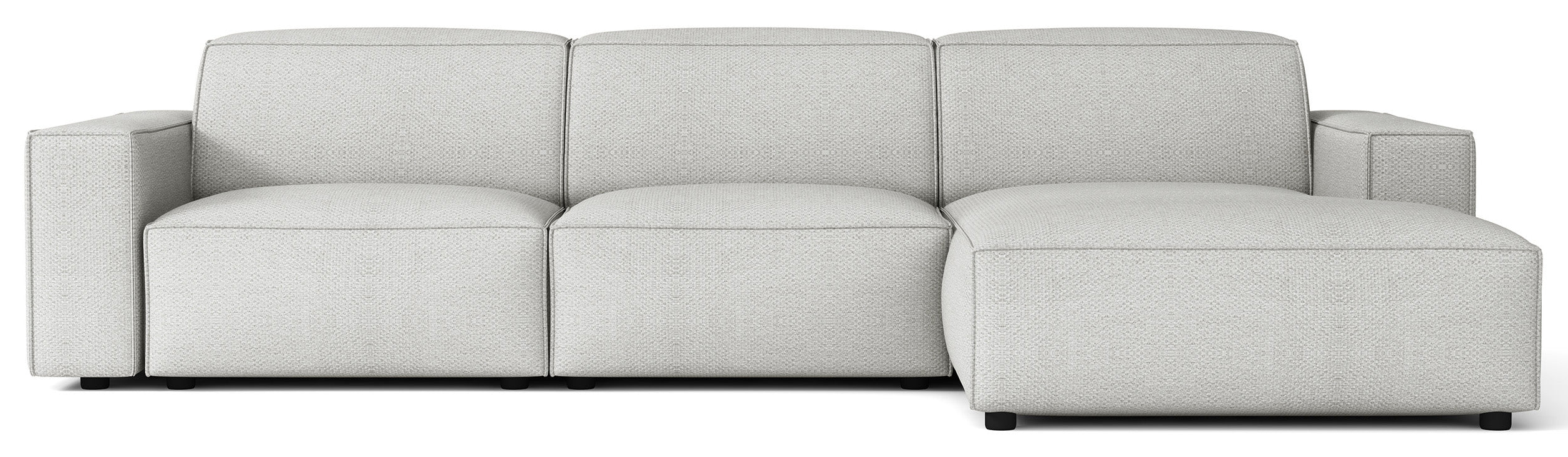 selsey-sellmo-modulares-ecksofa-l-form-rechts-hellgrauer-hydrophober-chenille image 1