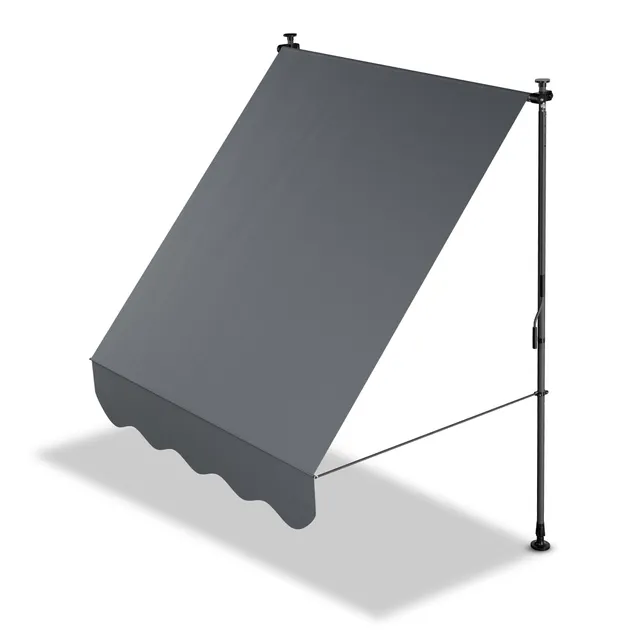 juskys-klemmmarkise-kapstadt-mit-handkurbel-sonnenschutz-ohne-bohren image 1