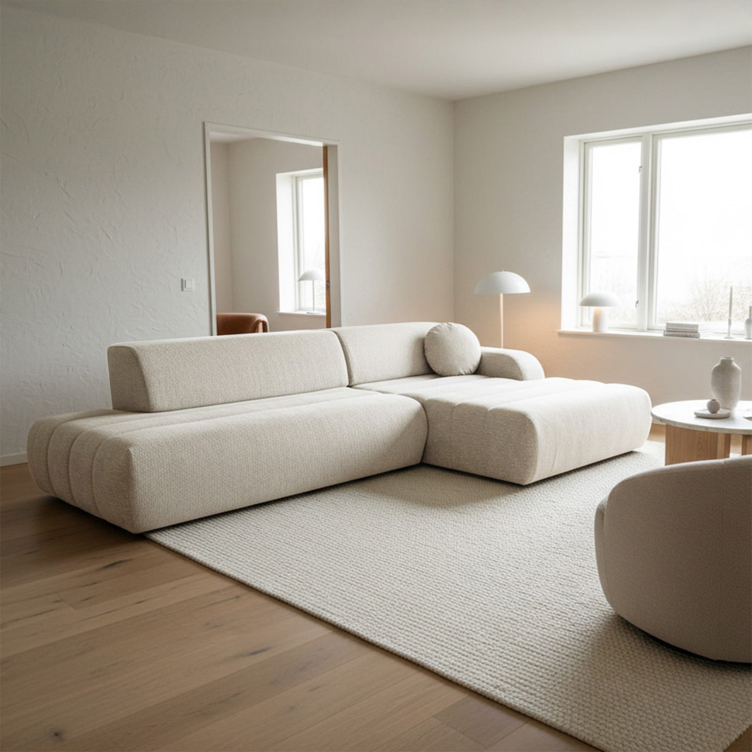 selsey-arione-ecksofa-mit-schlaffunktion-l-f-rmig-rechts-mit-stauraum-creme-chen image 2
