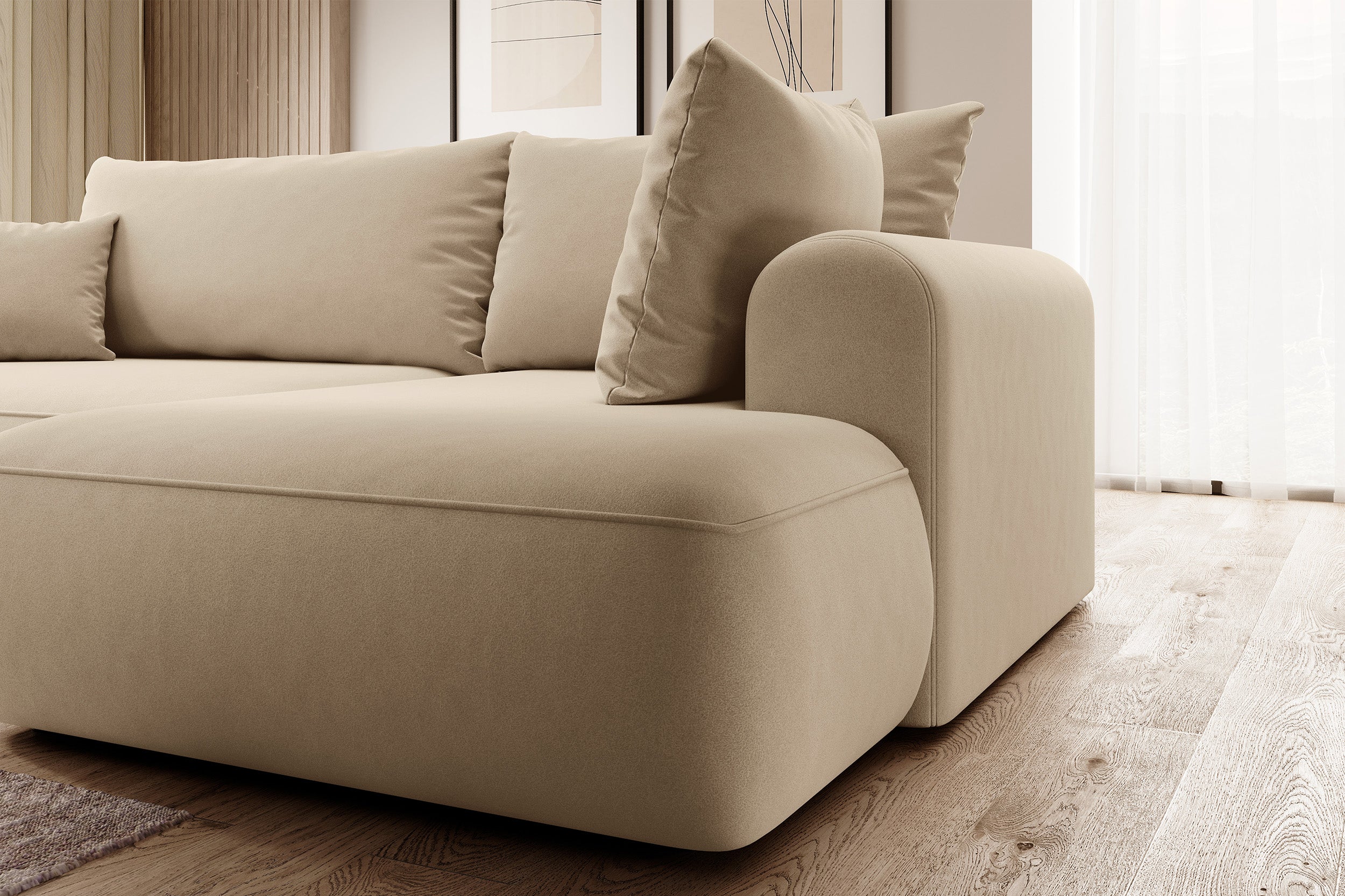 selsey-ovo-ecksofa-mit-schlaffunktion-rechts-l-form-beige-velours-mit-stauraum image 3