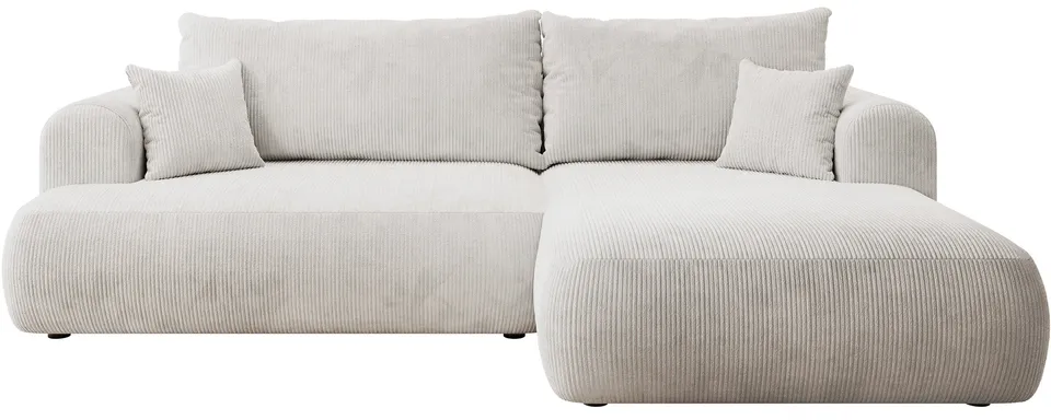 selsey-ovo-cord-ecksofa-mit-schlaffunktion-rechts-l-form-mit-stauraum-wei-er-cor image 1