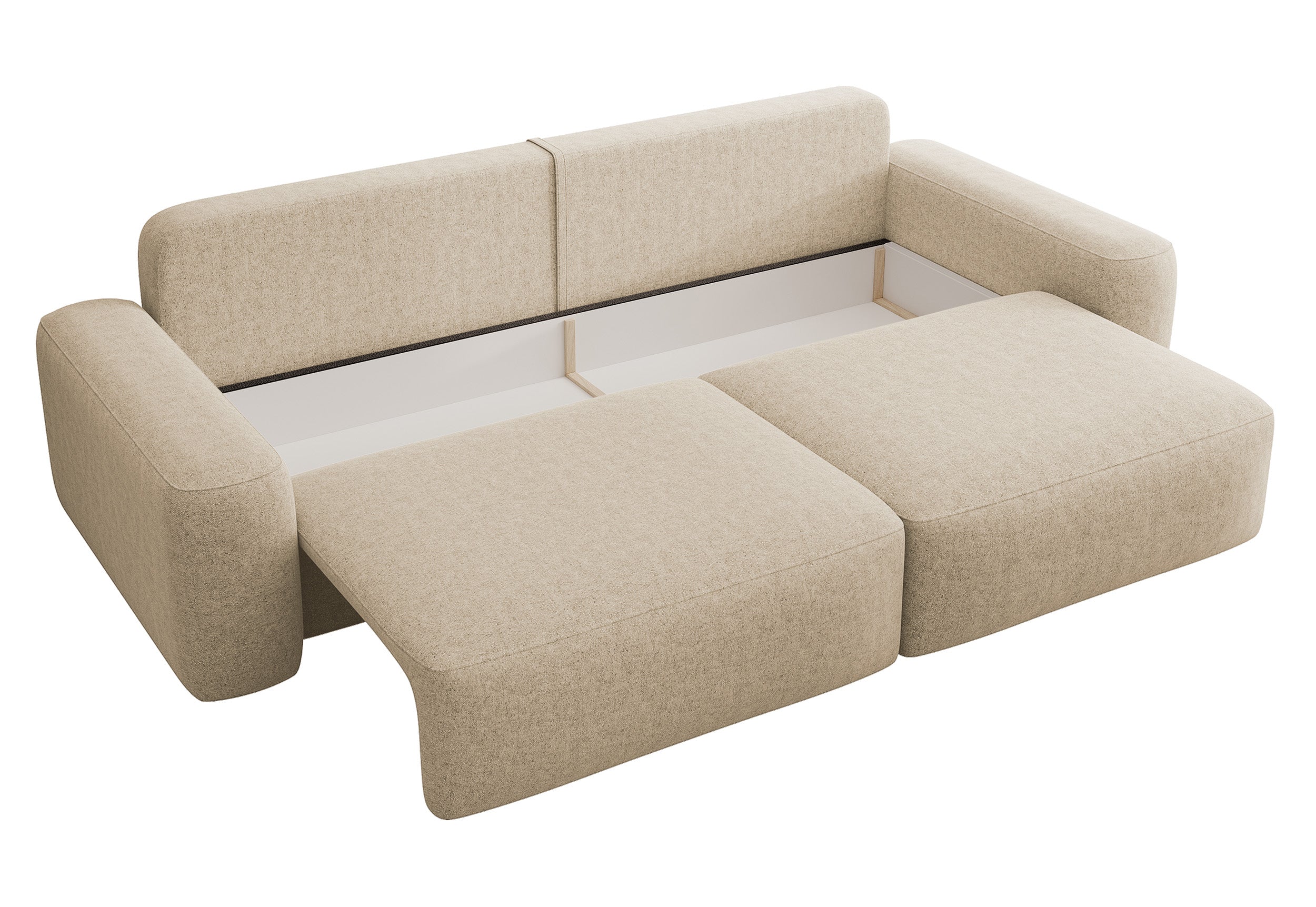 selsey-carnos-dreisitzer-schlafsofa-beige-chenille-wasserabweisend-schwarze-bein image 7