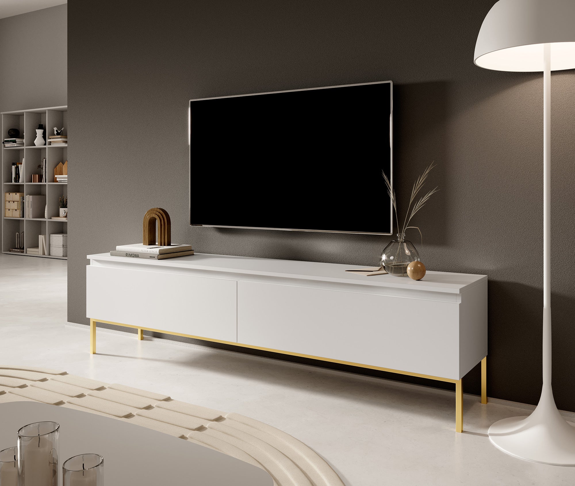selsey-bemmi-tv-schrank-175-cm-wei-mit-goldenen-beinen image 2