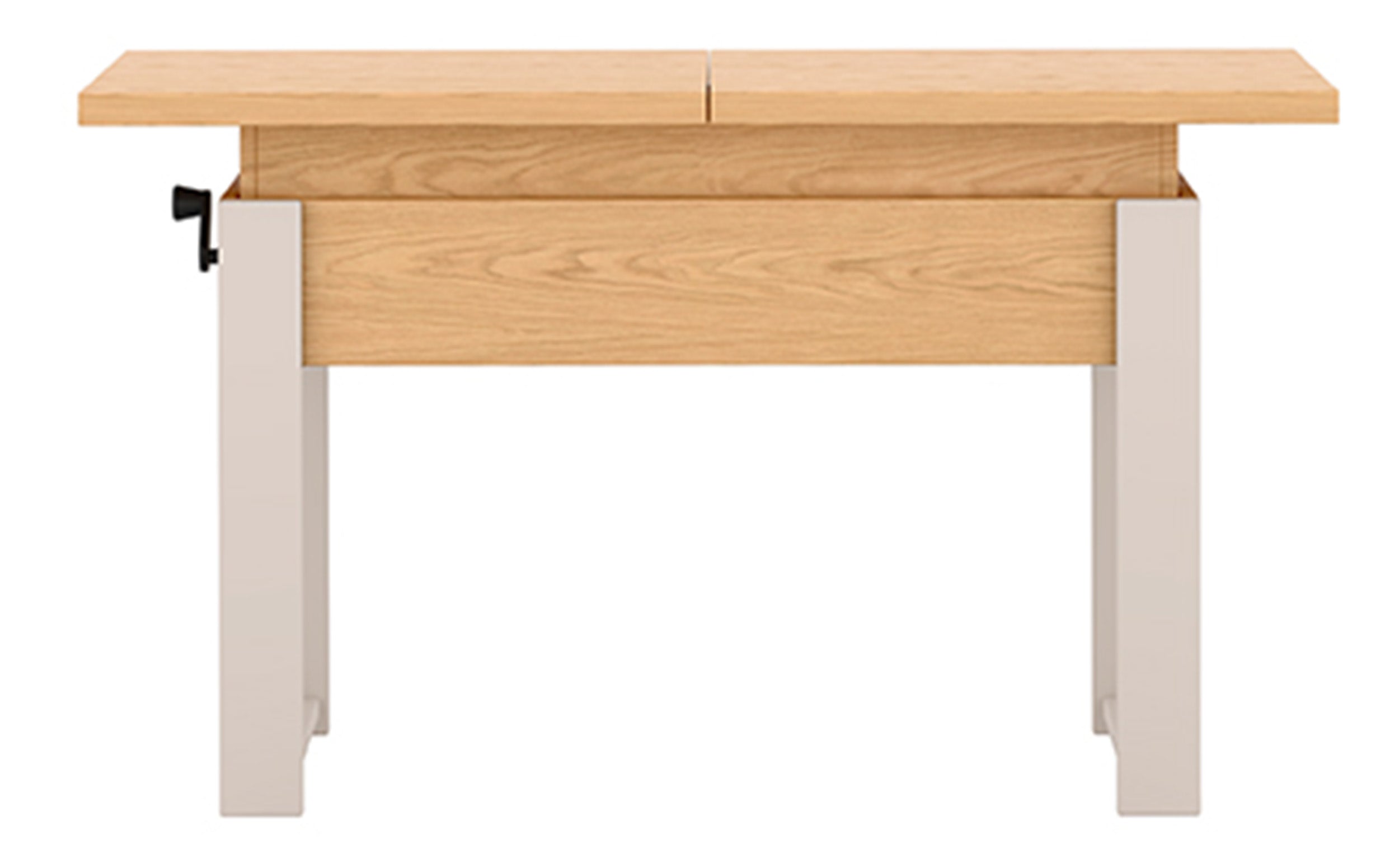 selsey-hugo-ausziehbarer-couchtisch-120-157-x67-cm-3in1-eiche-bookmatch-mit-kasc image 6