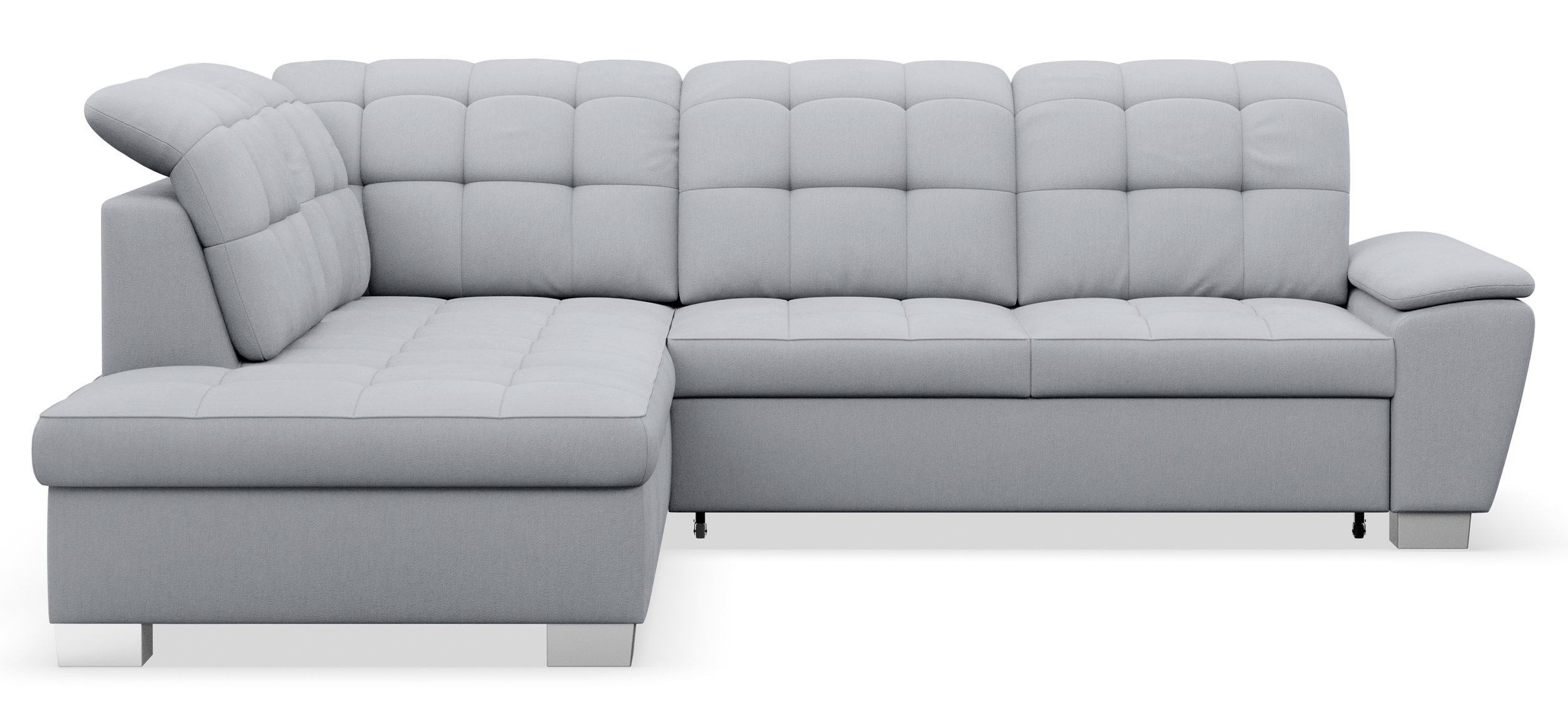 selsey-jamaal-ecksofa-mit-schlaffunktion-links-l-form-mit-stauraum-hellgrau-gefl image 1