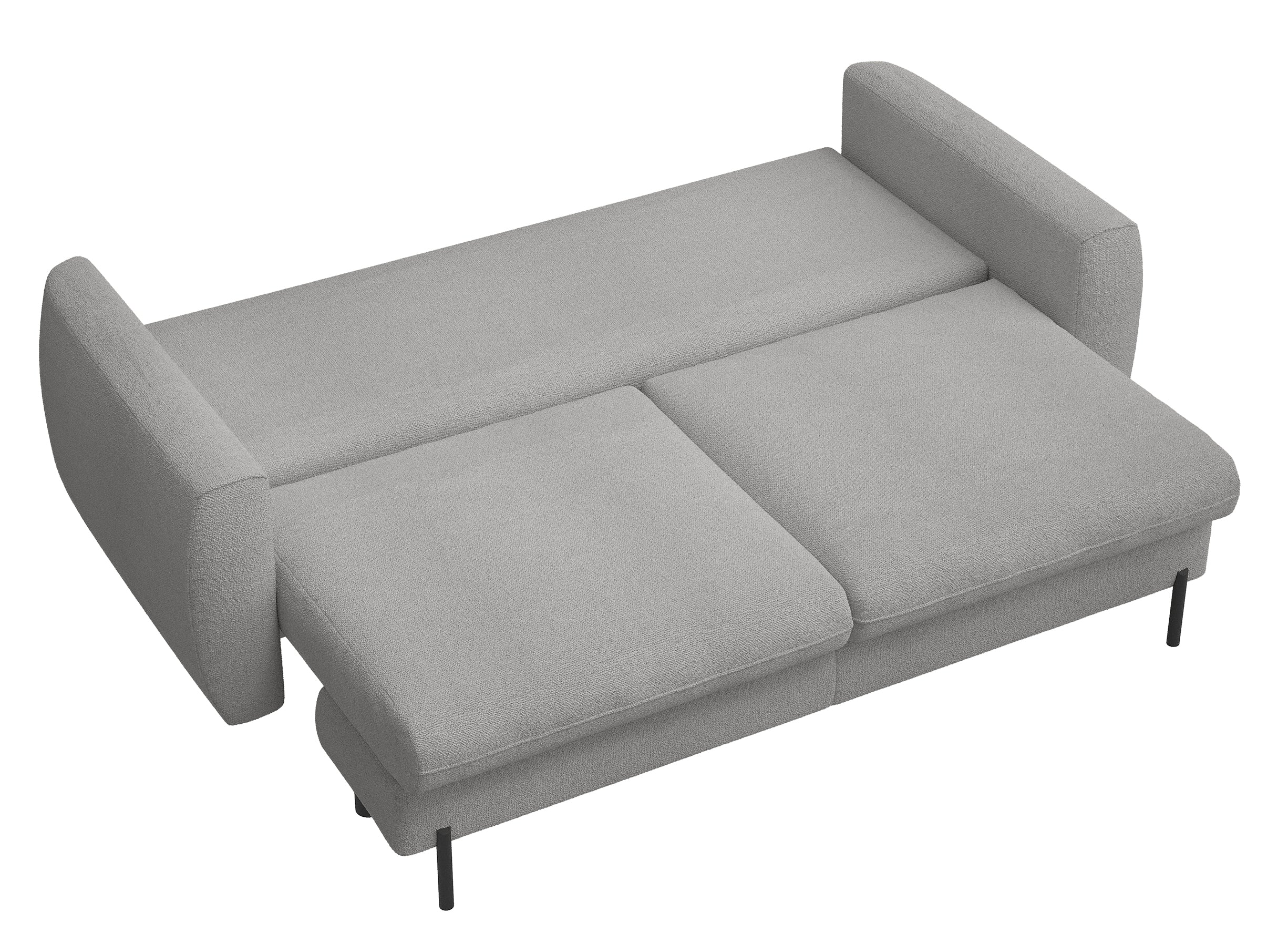 selsey-rane-dreisitziges-schlafsofa-mit-stauraum-grauer-hydrophober-chenille-sto image 6