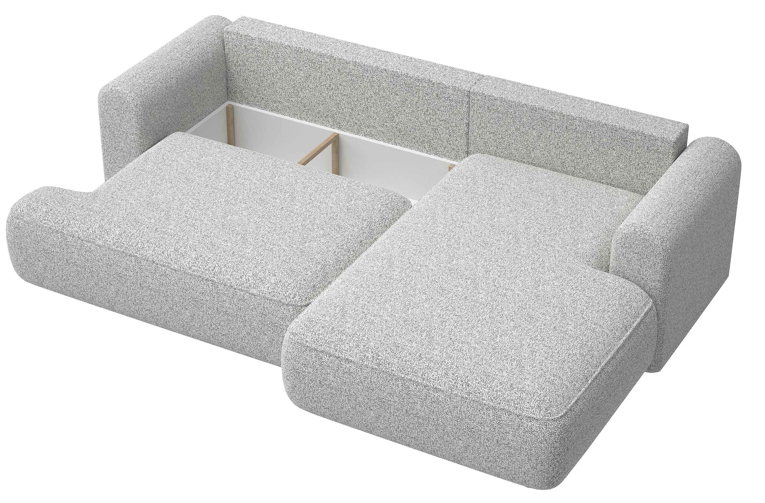 selsey-ovo-ecksofa-mit-schlaffunktion-l-form-rechts-hellgraues-geflecht-mit-stau image 5