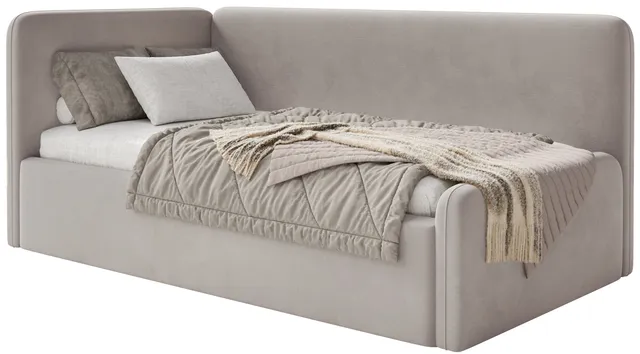 selsey-fanklo-jugendbett-90x200-cm-linksseitig-mit-matratze-und-stauraum-grau-be-2 image 1