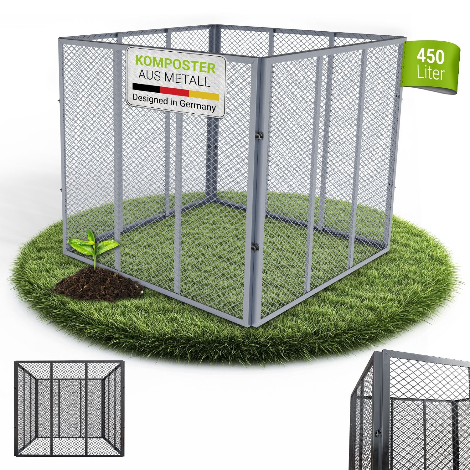 juskys-metall-komposter-verzinkt-450-oder-800-liter-f-r-gartenabf-lle image 2