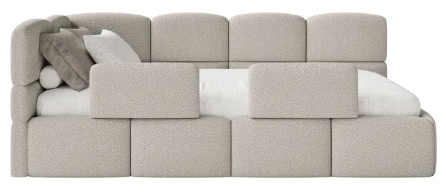 selsey-cloudy-jugendbett-90x200-cm-linksseitig-mit-stauraum-grau-beiges-boucl image 1