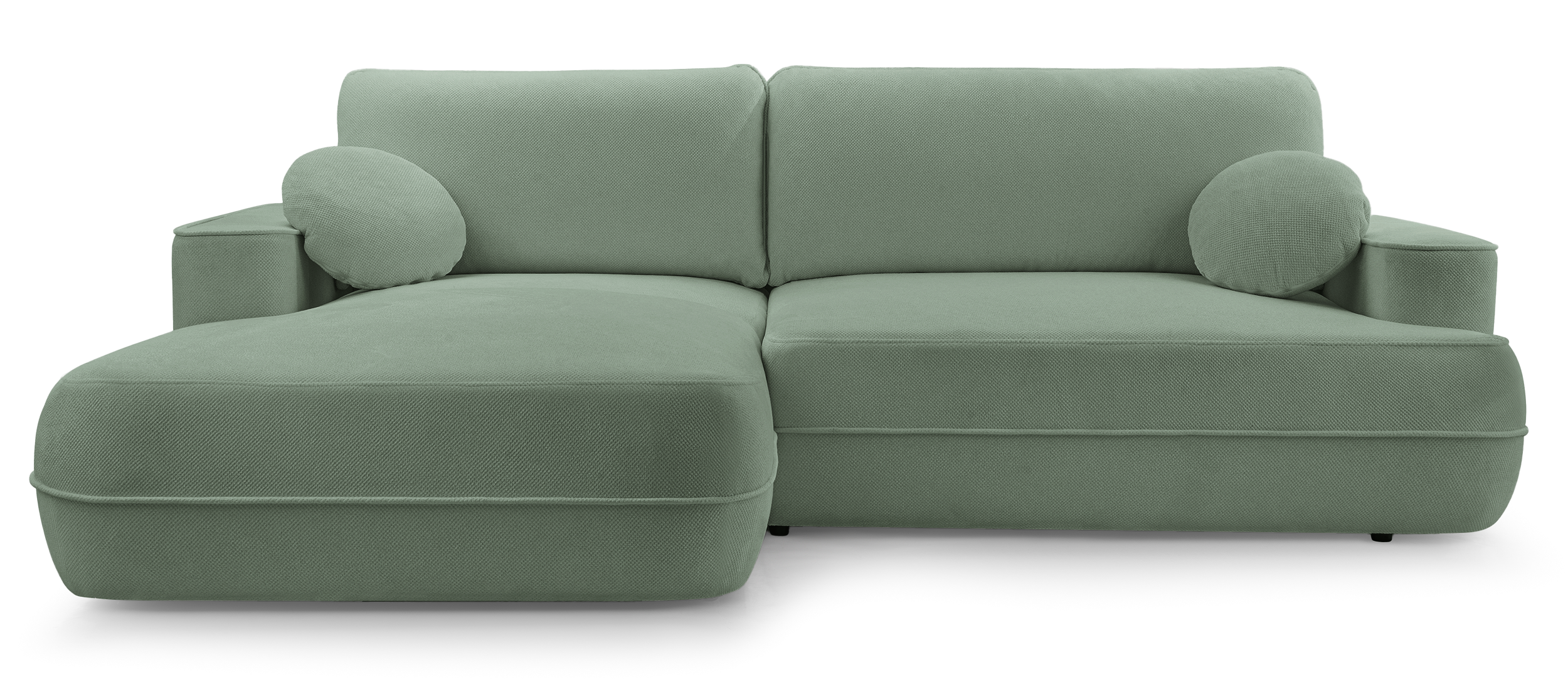 selsey-fuerro-ecksofa-l-links-mit-schlaffunktion-und-stauraum-salbeigr-ner-flech image 1