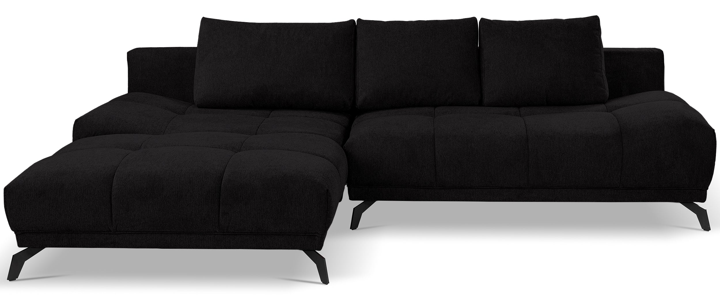 selsey-felipe-ecksofa-mit-schlaffunktion-l-form-links-mit-stauraum-schwarzer-che image 1