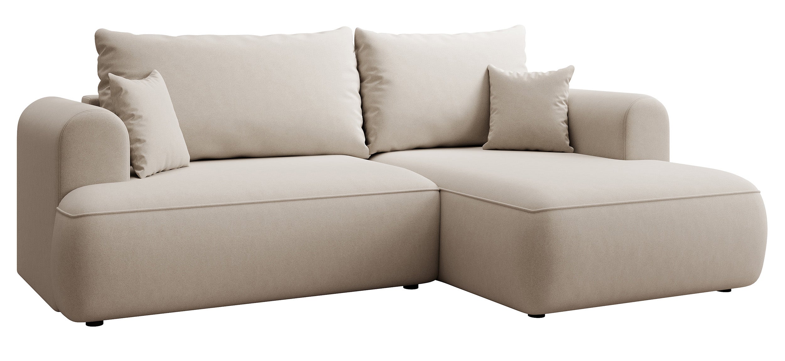 selsey-ovo-mini-ecksofa-rechts-l-form-mit-schlaffunktion-und-stauraum-creme-samt image 8
