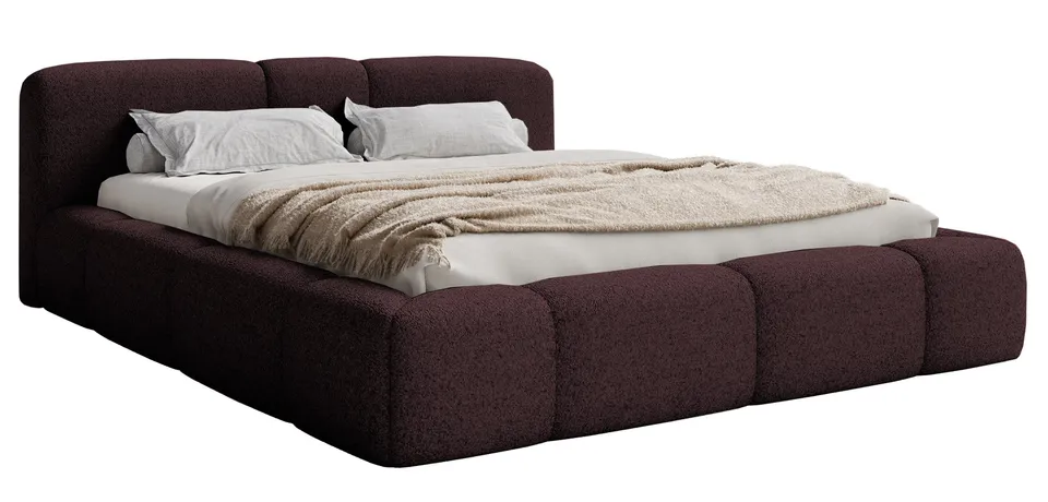 selsey-bowia-polsterbett-140x200-cm-mit-stauraum-burgunderroter-samt image 1