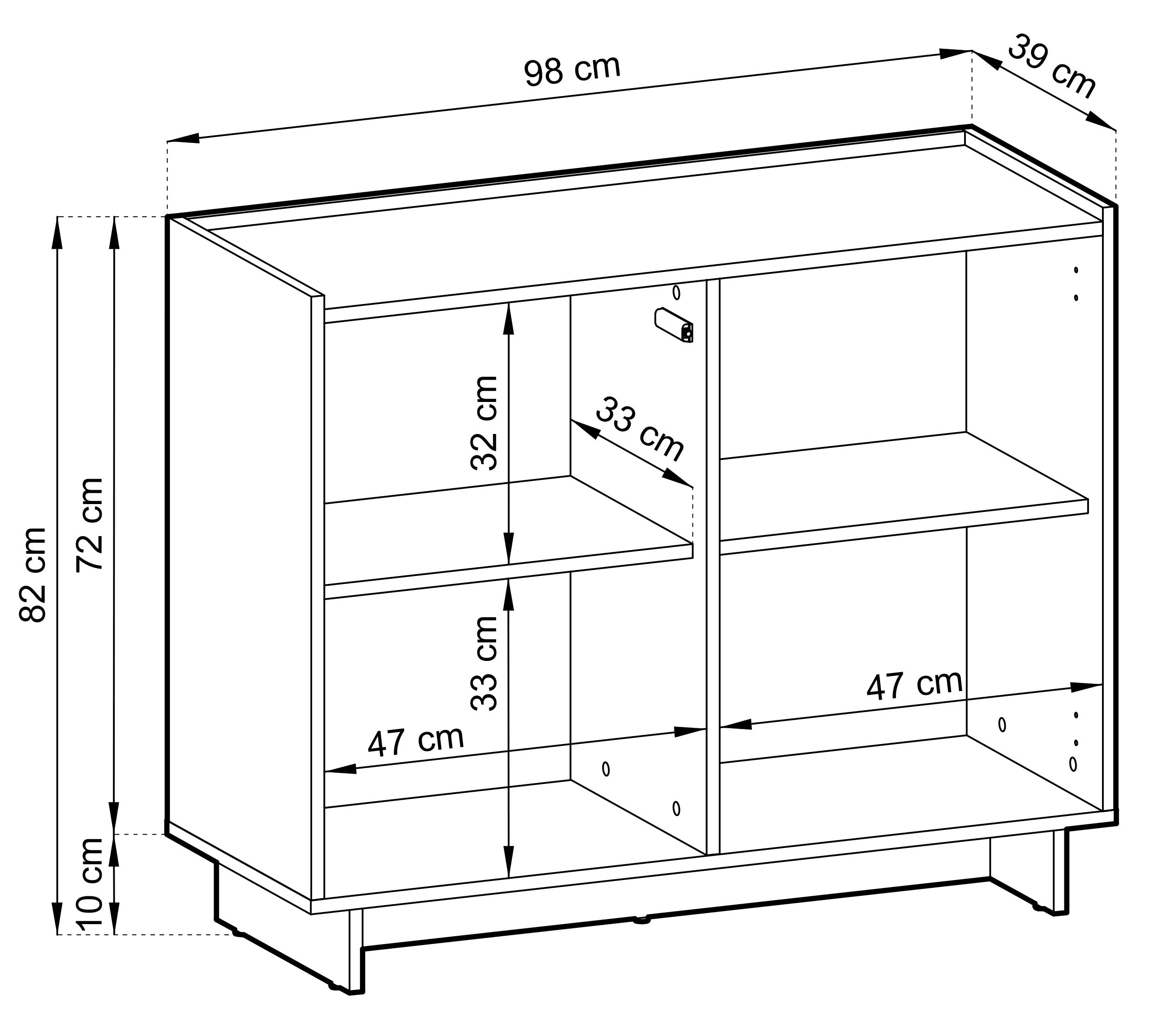selsey-yasumi-zweit-rige-kommode-98-cm-karamelleiche image 6